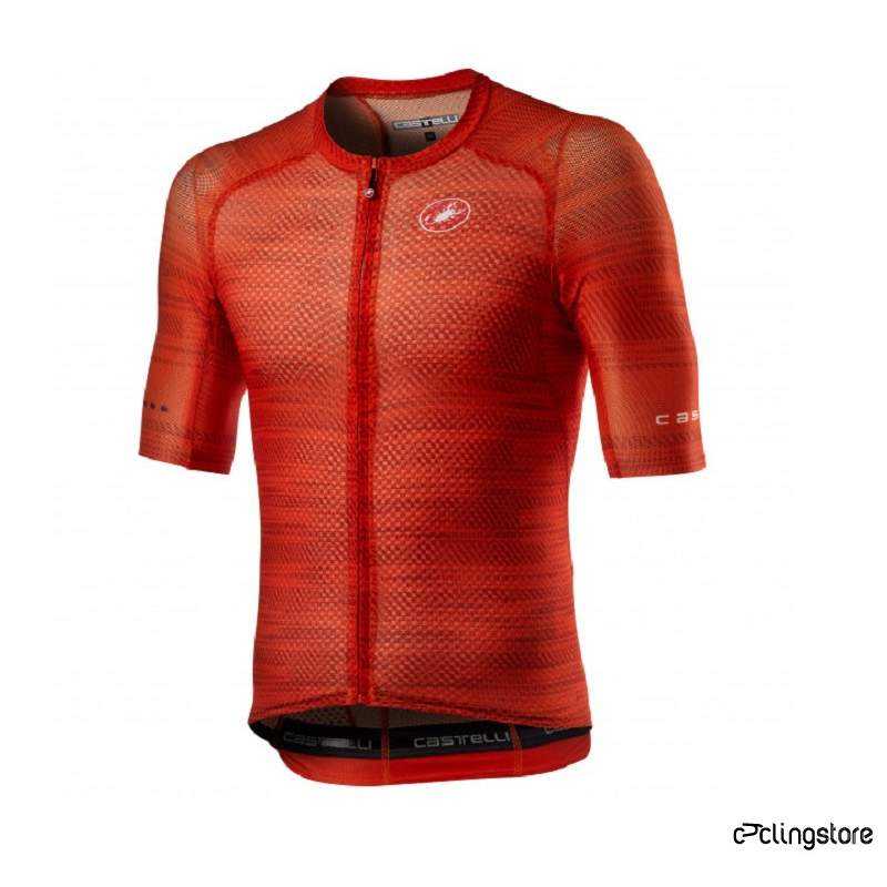 MAILLOT COURT CASTELLI CLIMBER'S 3.0 ROUGE