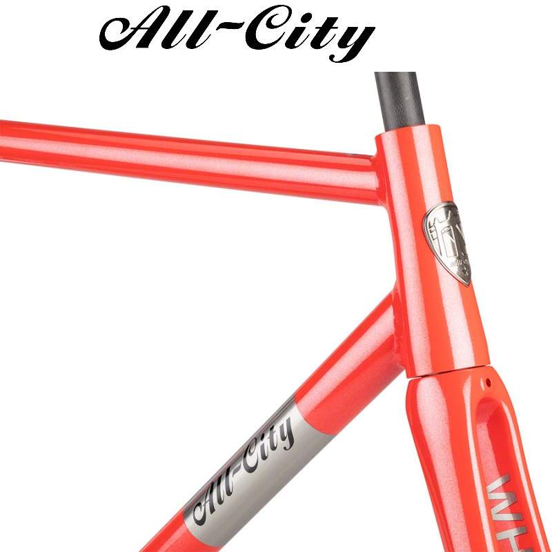Selle Vélo Imitation Cuir Rouge – Route / Fixie, Rivets Inox (sans Marque)