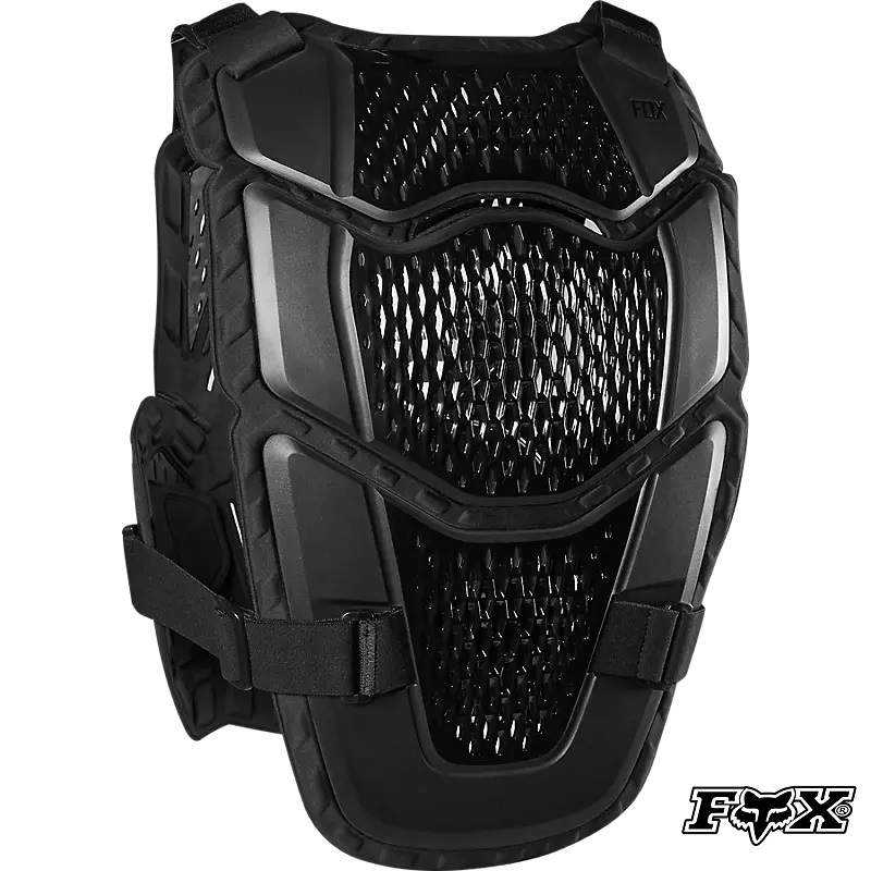 Protection FOX Raceframe Impact Noir - Pare-pierre avec technologie D30 ...