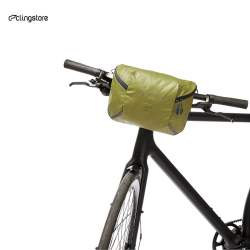 Sacoche de guidon VAUDE citybox Bike Jaune Bambou fixation Klickfix simul