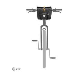 Sacoche de cintre ORTLIEB noir 11L Bikepacking vélo gravel 3